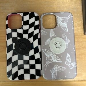 2 velvet caviar cases